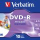 Verbatim 43508 DVD vergine 4,7 GB DVD+R 10 pz 3
