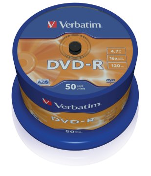 Verbatim DVD-R Matt Argento 4,7 GB 50 pz