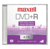 Maxell 275735 DVD vergine 4,7 GB DVD+R 25 pz