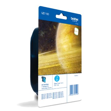 Brother LC1100CBP cartuccia d'inchiostro 1 pz Originale Ciano