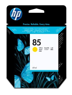HP 85 69-ml Yellow DesignJet Ink Cartridge cartuccia d'inchiostro 1 pz Originale Resa elevata (XL) Giallo