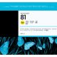 HP Cartuccia inchiostro giallo DesignJet 81, 680 ml 2