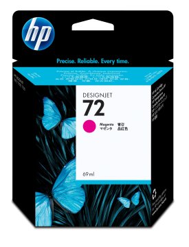 HP Cartouche d'encre magenta n°72 69-ml avec encre Vivera cartuccia d'inchiostro 1 pz Originale Resa standard