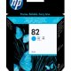 HP 82 28-ml Cyan DesignJet Ink Cartridge cartuccia d'inchiostro 1 pz Originale Resa standard Ciano 2