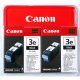 Canon BCI-3EBK, 2-pack cartuccia d'inchiostro 2 pz Originale Nero 2
