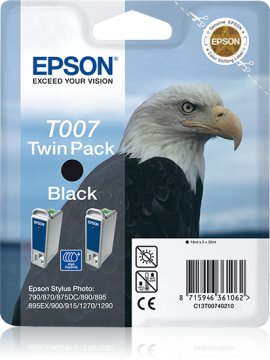 Epson Eagle Twinpack Nero