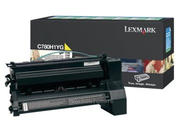 Lexmark C780H1YG cartuccia toner 1 pz Originale Giallo