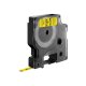 DYMO D1 - Standard Etichette - Nero su giallo - 6mm x 7m 2