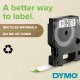 DYMO D1 - Standard Etichette - Nero su rosso - 9mm x 7m 12