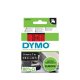 DYMO D1 - Standard Etichette - Nero su rosso - 9mm x 7m 3