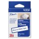 Brother TZE-FA3 nastro per etichettatrice Blu su bianco 5
