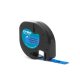 DYMO LetraTag etichette originali in plastica | rotolo da 12 mm x 4 m | stampa nera su blu | LT etichette autoadesive per etichettatrice LetraTag | 1 pezzo 12