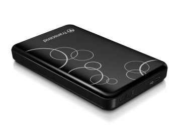 Transcend StoreJet 25A3K disco rigido esterno 1 TB 2.5" Micro-USB B 3.2 Gen 1 (3.1 Gen 1) Nero