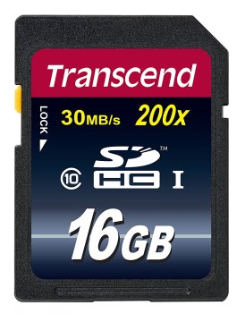 Transcend TS16GSDHC10 memoria flash 16 GB SDHC NAND Classe 10