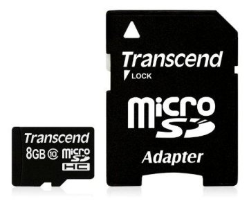 Transcend TS8GUSDHC10 memoria flash 8 GB MicroSDHC NAND Classe 10