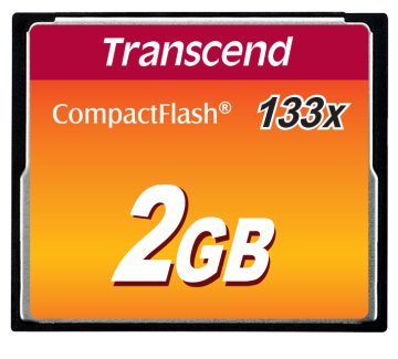 Transcend TS2GCF133 memoria flash 2 GB CompactFlash MLC