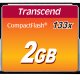 Transcend TS2GCF133 memoria flash 2 GB CompactFlash MLC 2
