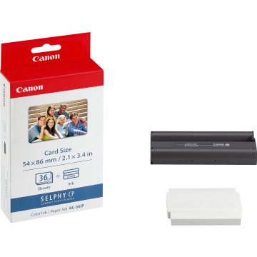 Canon Set inchiostro a colori KC-36IP e carta 54 x 86 mm, 36 fogli