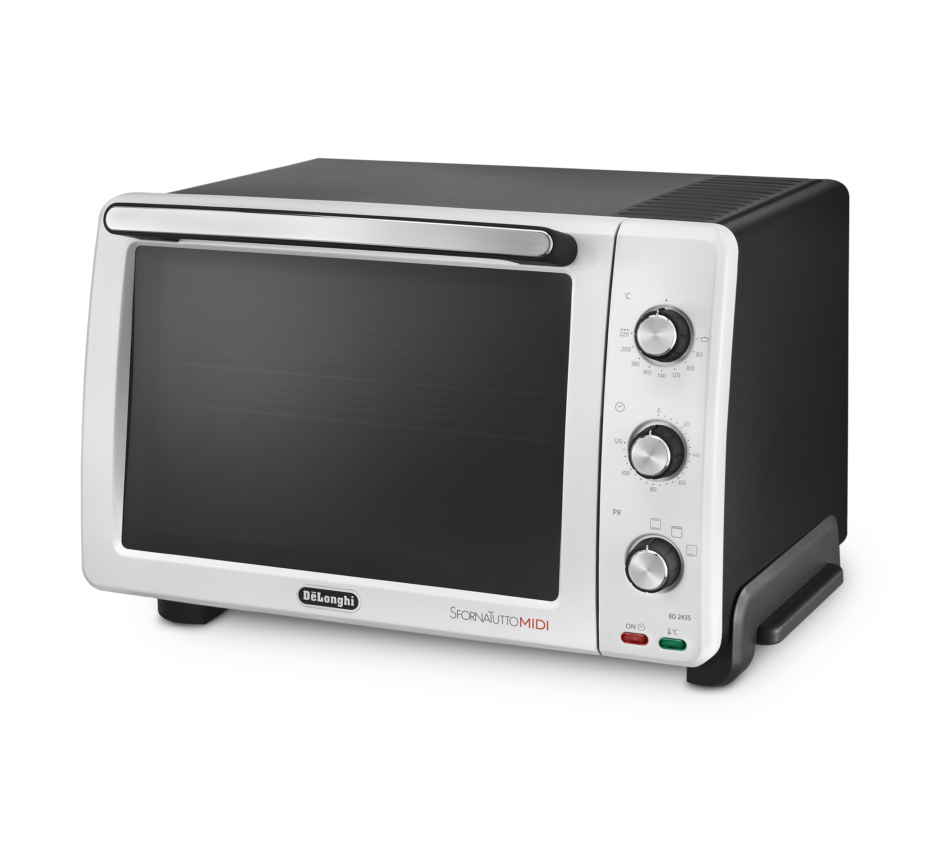 0118470300 - De'Longhi EO 2435 fornetto con tostapane 24 L 1800 W Nero,  Bianco Grill - Fornetti elettrici - Cottura cibi - Negozi Elettronica Roma  - Radionovelli