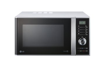 LG MH6382BTS forno a microonde 23 L 1000 W Nero, Argento