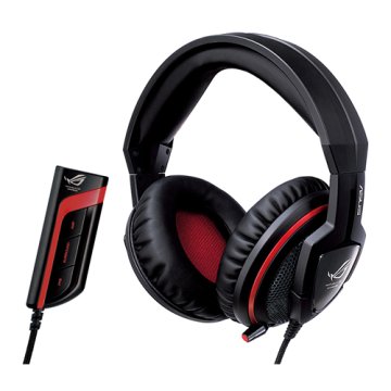 ASUS Orion PRO Auricolare A Padiglione Giocare Nero, Rosso