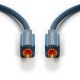 Goobay 70443 cavo audio 1 m RCA Blu 5