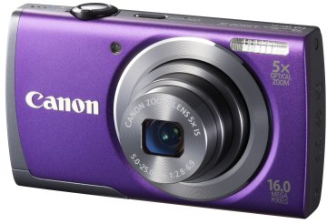 Canon PowerShot A3500 IS 1/2.3" Fotocamera compatta 16 MP CCD 4608 x 3456 Pixel Viola