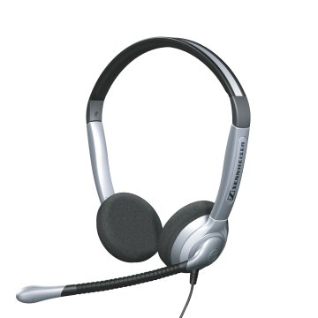 Sennheiser SH 350 Auricolare A Padiglione Ufficio Argento