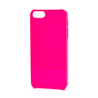 Xqisit iPlate Glossy iPhone 5 custodia per cellulare Cover Rosa