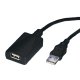 ROLINE 5m USB 2.0 A cavo USB USB A Nero 2