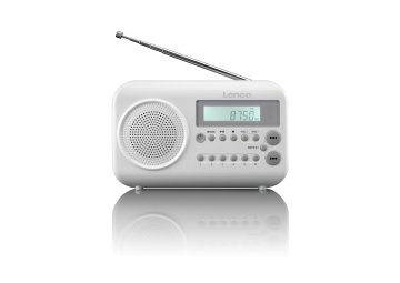 Lenco MPR-033 radio Portatile Digitale Bianco