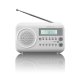 Lenco MPR-033 radio Portatile Digitale Bianco 2