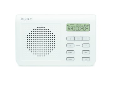 Pure One Mi Series 2 Bianco Portatile Digitale Nero