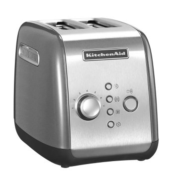 KitchenAid 5KMT221ECU 7 Tostapane 2 fette1100 W Argento