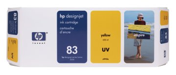 HP Cartouche d'encre jaune UV 83 (680 ml) cartuccia d'inchiostro 1 pz Originale Resa standard Giallo