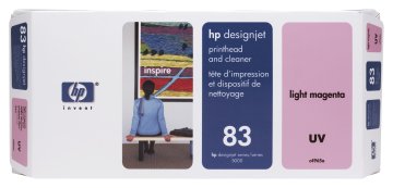 HP Testina di stampa e dispositivi di pulizia UV magenta chiaro 83