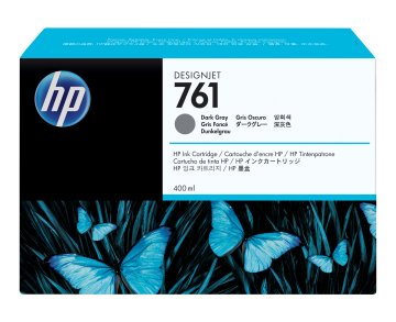 HP Cartuccia inchiostro grigio scuro DesignJet 761, 400 ml