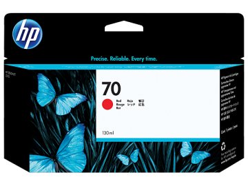 HP Cartuccia inchiostro rosso DesignJet 70, 130 ml