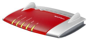 FRITZ!Box 7490 International router wireless Gigabit Ethernet Dual-band (2.4 GHz/5 GHz) Rosso, Argento