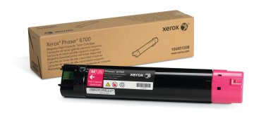 Xerox Cartuccia toner Magenta a High capacity da 12000 Pagine per Phaser™ 6700 (106R01508)