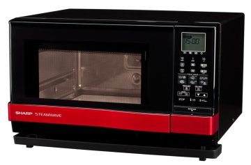 Sharp Home Appliances AX-1100R Nero, Rosso 27 L 900 W