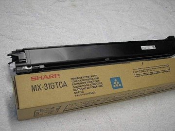 Sharp MX-31GTCA cartuccia toner 1 pz Originale Ciano