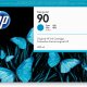 HP 90 3-pack 400-ml Cyan DesignJet Ink Cartridges cartuccia d'inchiostro 3 pz Originale Resa elevata (XL) Ciano 2