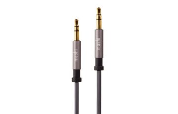 Moshi 99MO023002 cavo audio 1,8 m 3.5mm Nero, Argento