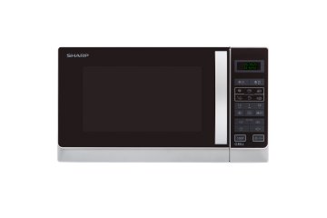 Sharp Home Appliances R742INW forno a microonde Argento Microonde combinato Superficie piana 25 L 900 W