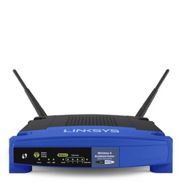 Linksys WRT54GL router wireless Fast Ethernet Nero, Blu