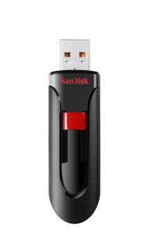 SanDisk Cruzer Glide unità flash USB 32 GB USB tipo A 2.0 Nero, Rosso