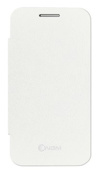 NGM-Mobile 8020597804098 custodia per cellulare 14 cm (5.5") Custodia flip a libro Bianco