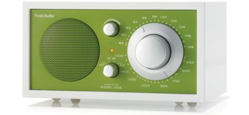 Tivoli Audio Model One Portatile Analogico Verde, Bianco