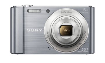 Sony Cyber-shot DSC-W810 Fotocamera compatta 20,1 MP CCD 5152 x 3864 Pixel 1/2.3" Argento